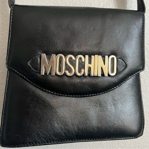 AUTHENTIC VINTAGE MOSCHINO LEATHER BAG